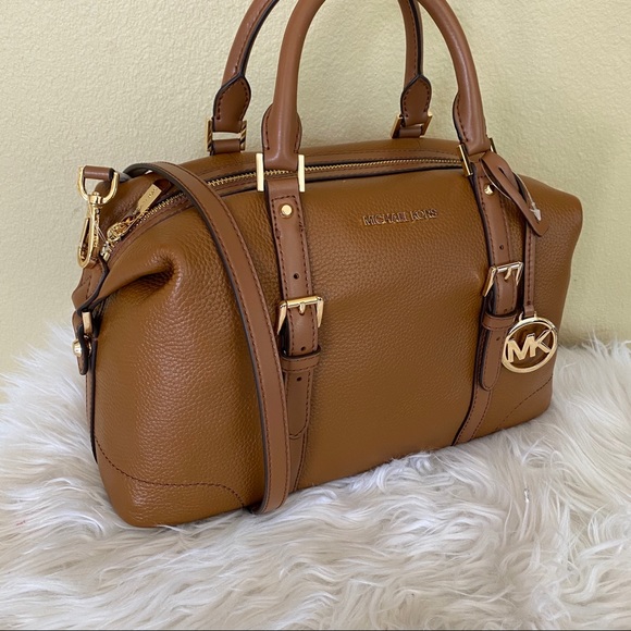 Michael Kors large ginger duffel satchel bag - Picture 6 of 12
